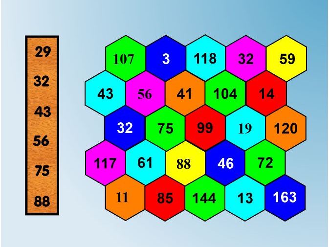 Sums & Difference - Mental maths with 2 digit numbers - Fun game with 7 boards