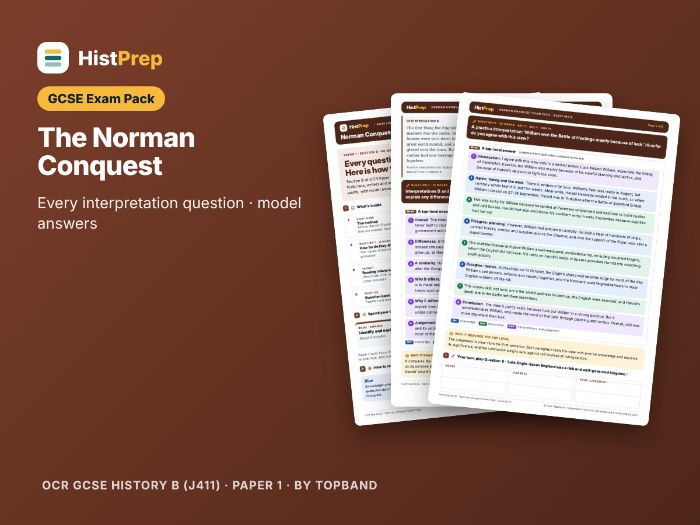 Norman Conquest Exam Pack (OCR)