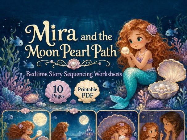 Story Sequencing Worksheets for Kids