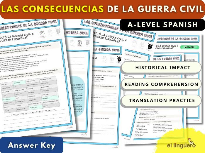 A level Spanish - la Guerra Civil (consecuencias)