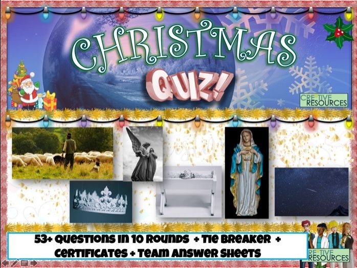 Christmas Quiz 2024  Teaching Resources