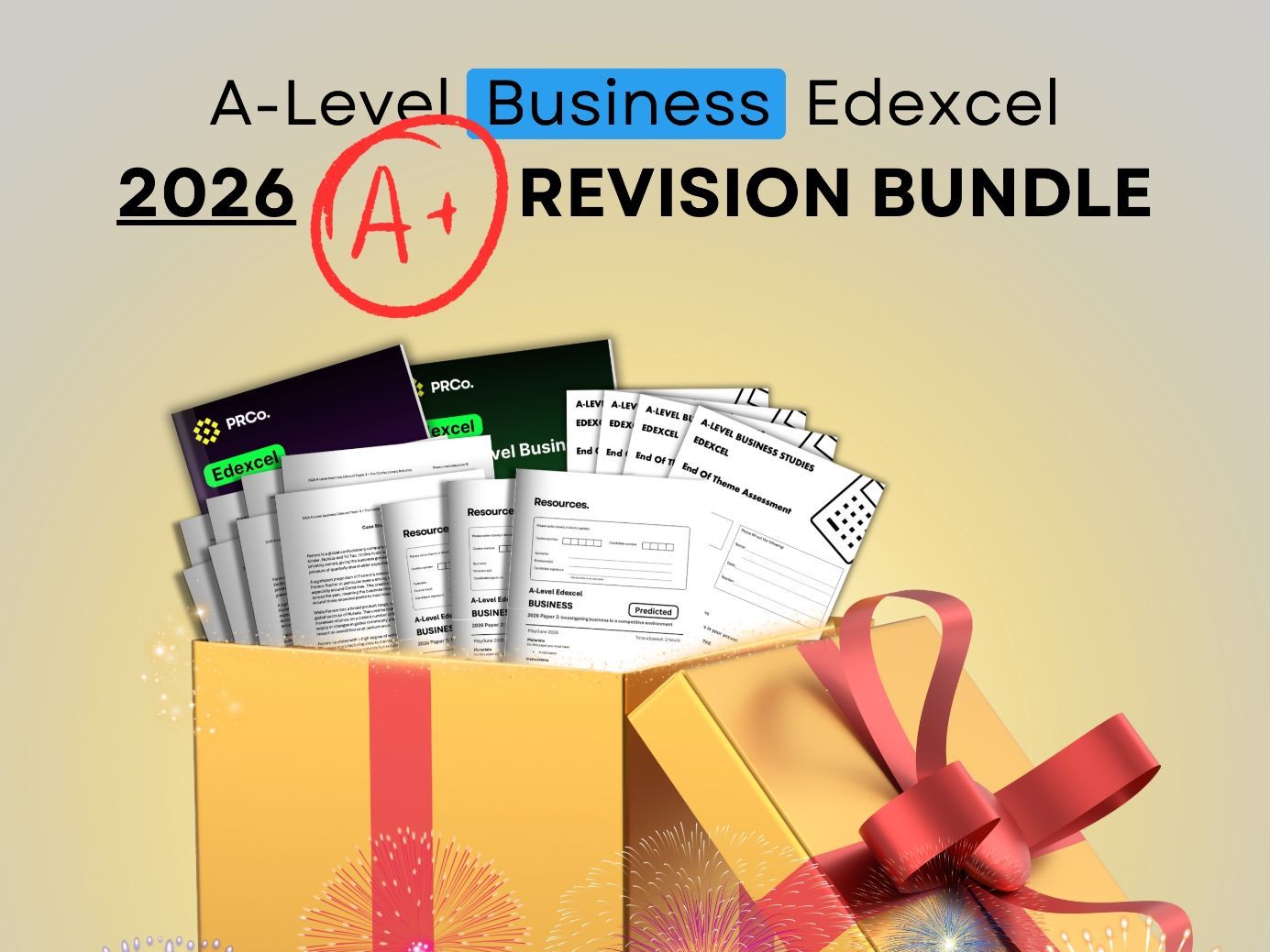 A* Revision Bundle A-level Business Edexcel 2026