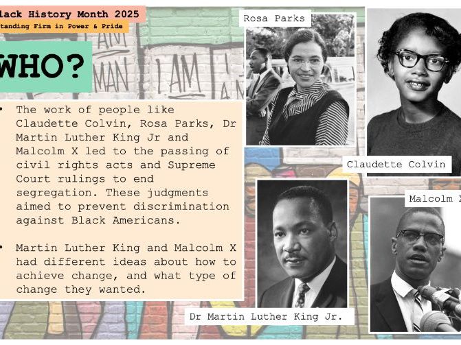 Black History Month 2025 - Civil Rights Movement PowerPoint