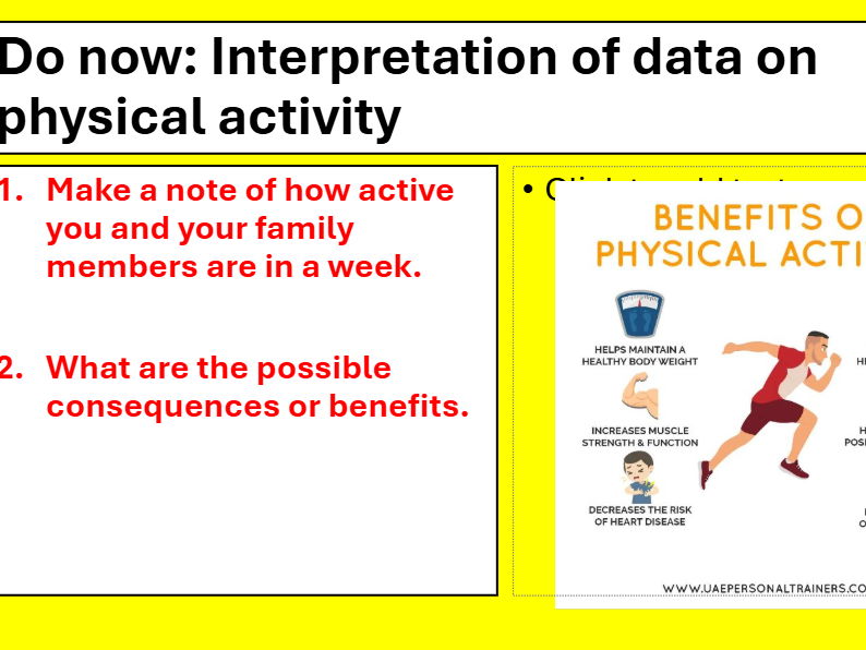 BTEC TECH AWARD Component 3 Health and Wellbeing Health & Social Care LOB LESSON8