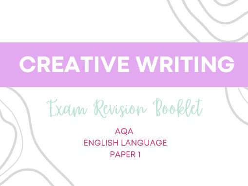 Creative Writing Booklet