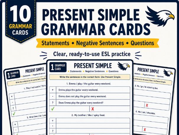 Present Simple Exercises