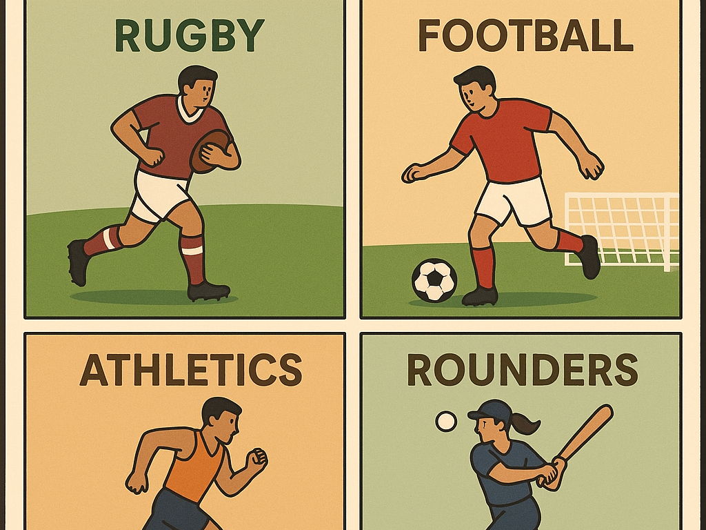 Traditional Sports Super Bundle – Football, Rugby, Athletics & Rounders