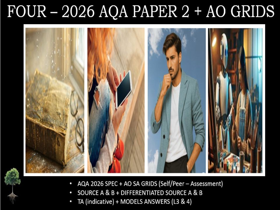 FOUR - AQA PAPER 2 | 2026 FULL MOCKS | AO GRIDS