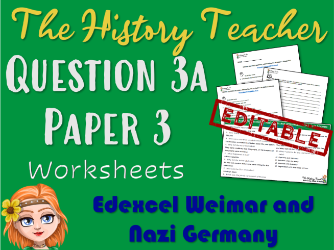 Q3a on Paper 3 Model Answer and Walkthrough