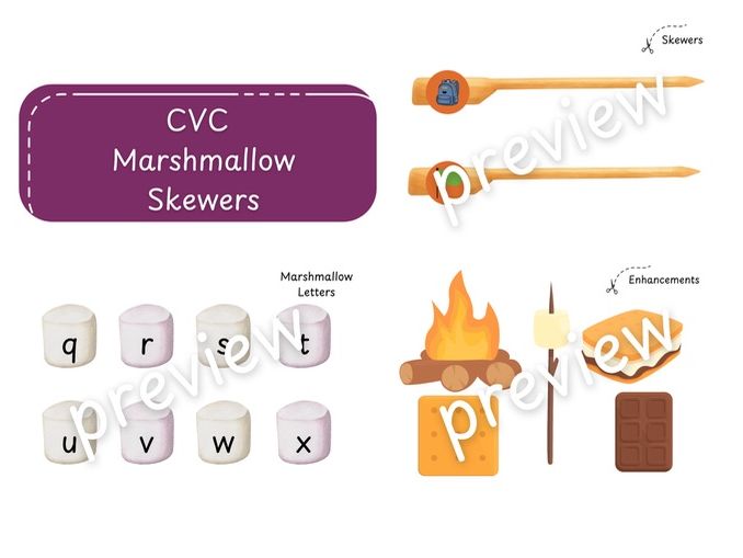 CVC Marshmallow Skewers