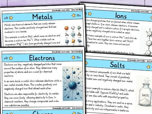 Ionic Bonding - Flashcards | Chemistry | Formation, Properties & Examples