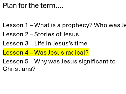 Historical Jesus - 5 lesson pack