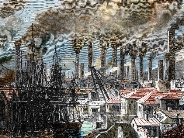 Impact on towns (Industrial Revolution) - Lesson