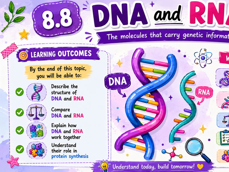T Level Health DNA, RNA & Pathogens 8.8–8.11