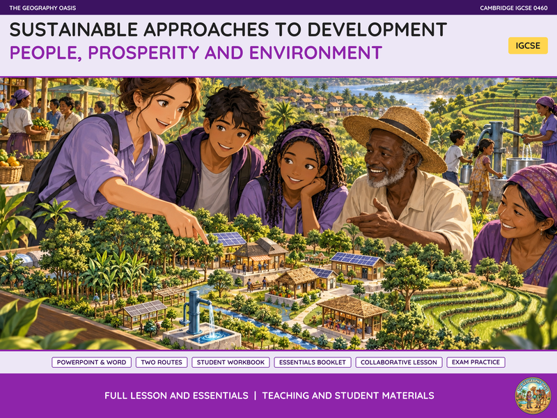 Sustainable Approaches to Development | Geography Teaching Resource
