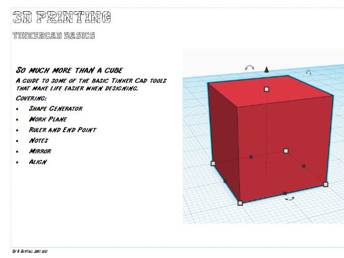 Tinker Cad Basics