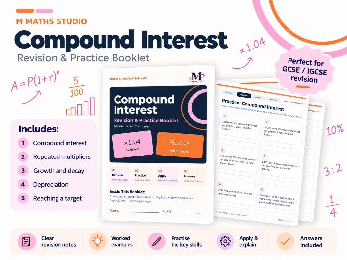 Compound Interest | Revision Booklet