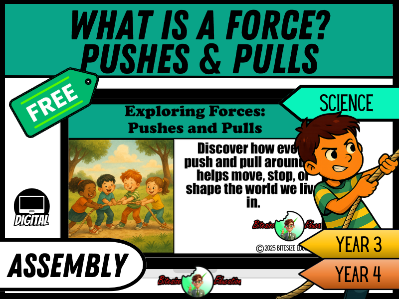 Forces: Pushes and Pulls | Science Assembly | Year 3/4