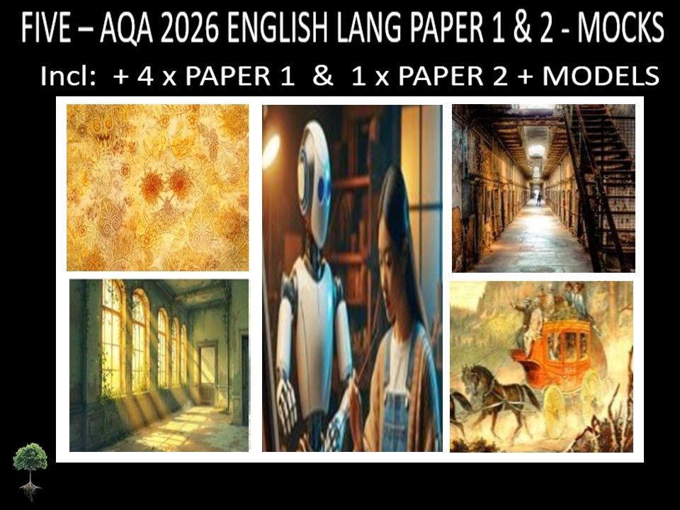FIVE - AQA PAPER 1 & 2 | 2026 FULL MOCKS | MODELS