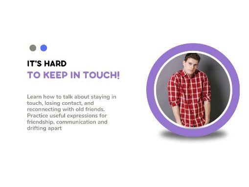 B1-B2 Friendship English ESL | Reconnecting