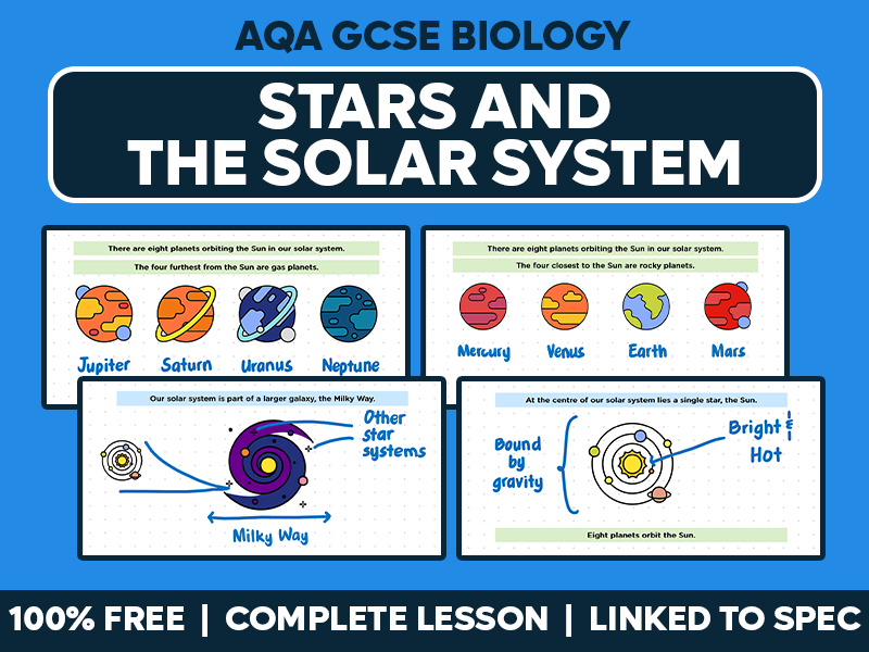 GCSE AQA Physics Complete Lesson - Stars and the Solar System