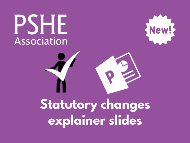 PSHE KS1&2 Explainer slides on statutory PSHE changes and the new Ofsted framework