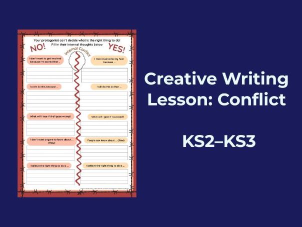 Creative Writing Lesson: Developing Conflict (KS2–KS3) – Model Text + Activities