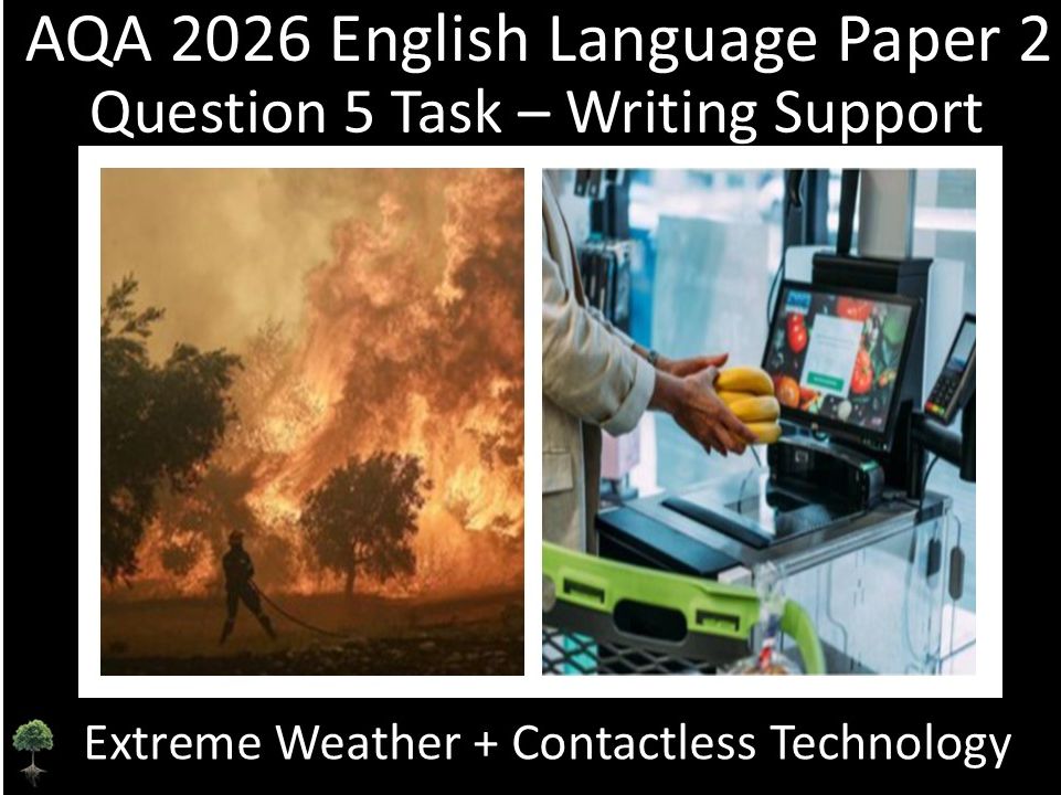 Question 5: AQA 2026 English Language Paper 2 | Extreme Weather + Contactless Technology