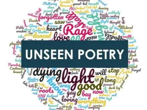 Key Stage Three Unseen Poetry Revision Booklet/Guide