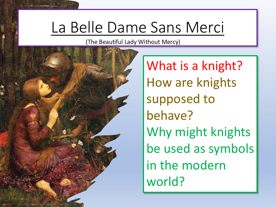 La Belle Sans Merci John Keats A Level