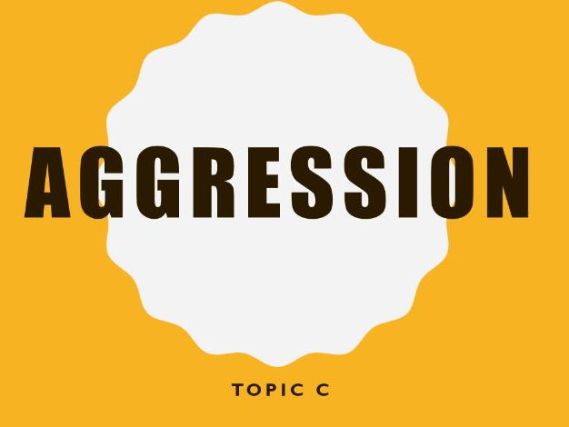 Edexcel Psychology topic C Aggression revision powerpoint