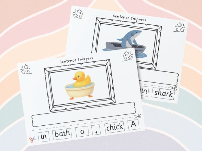 Phonics - Sentence Snippers Phase 3