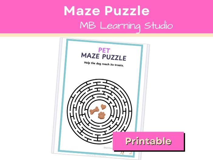 Pet Maze Puzzle