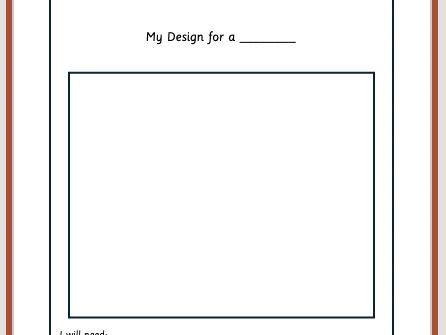 Design and Evaluation worksheets