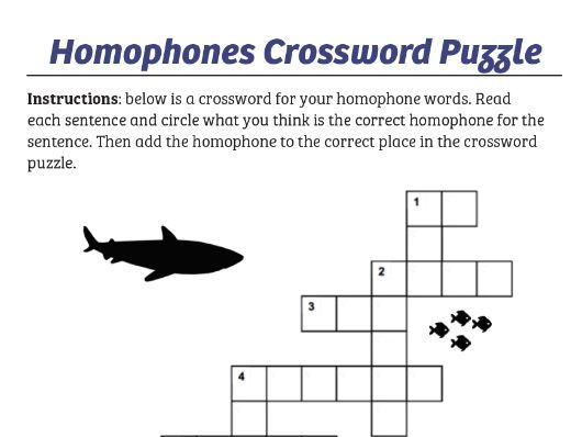 Homophones Games Book