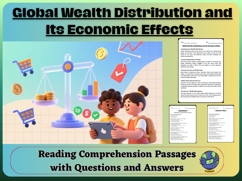 Global Wealth Distribution and Its Economic Effects: Reading Comprehension – Fun, Interactive & Rea
