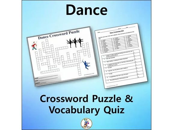 Dance Crossword & Vocabulary Quiz