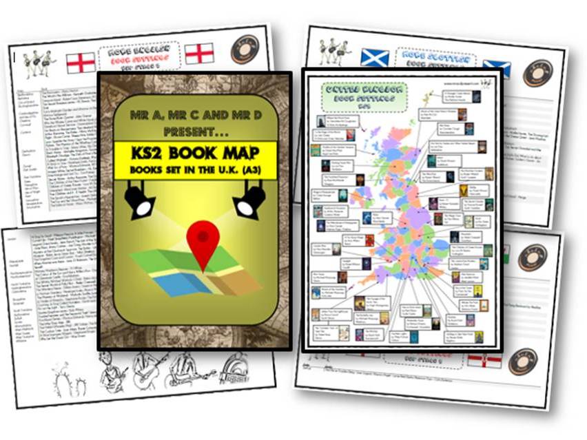 FREE Book Maps of the U.K. (KS2)