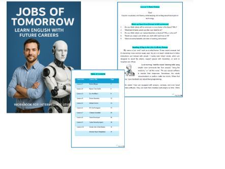 Workbook. Jobs of Tomorrow: Learn English with Future Careers (B1 - B2 Level)