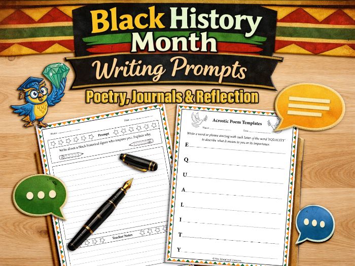 Black History Month Writing Prompts