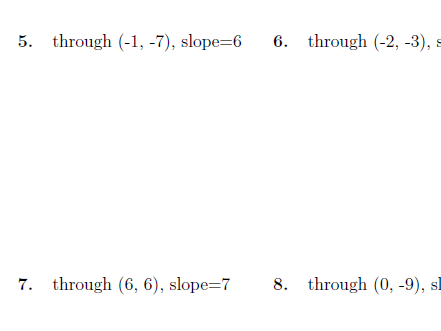 Equation of a line worksheets (with solutions) | Teaching Resources