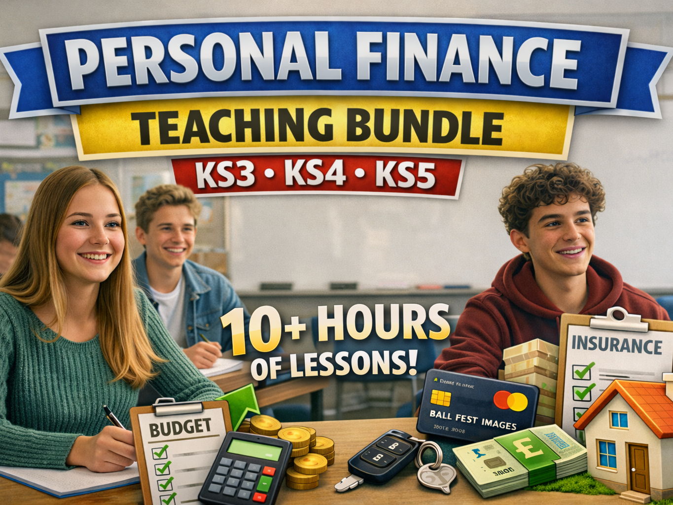 Personal Finance Teaching Bundle (KS3, KS4 & KS5) – 10+ Hours Ready to Teach