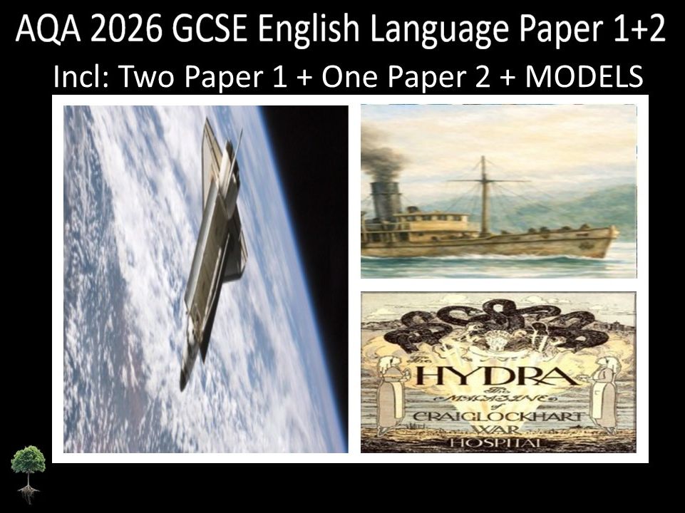 Three AQA 2026 GCSE English Language Paper 1 & 2 Mocks | Models