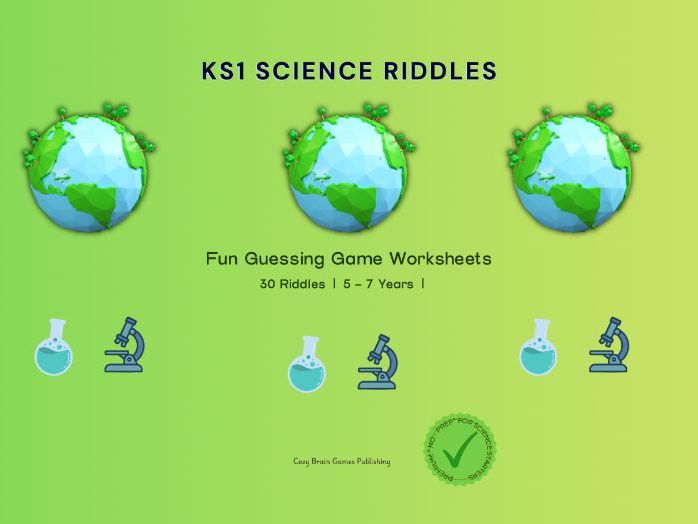 KS1 Science Riddles: Fun Guessing Worksheets