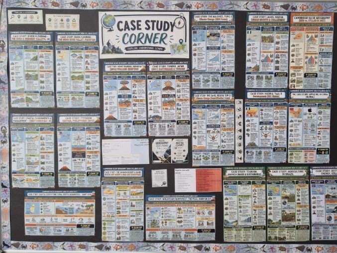 Case Study Corner: Cambridge IGCSE Geography Display Posters