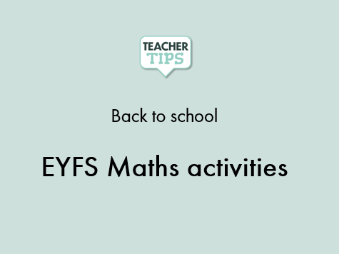 EYFS Maths activities