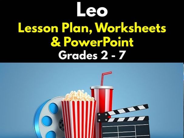 'Leo' Lesson Plan, Worksheets & PowerPoint | Grades 2 - 7