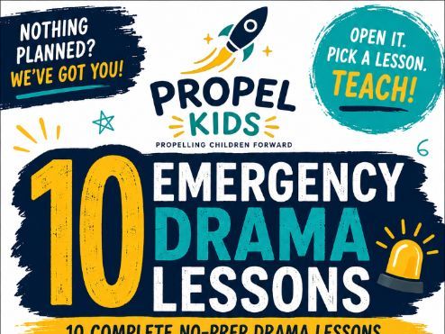 The Emergency Drama Lesson | 10 Complete No-Prep Drama Lessons