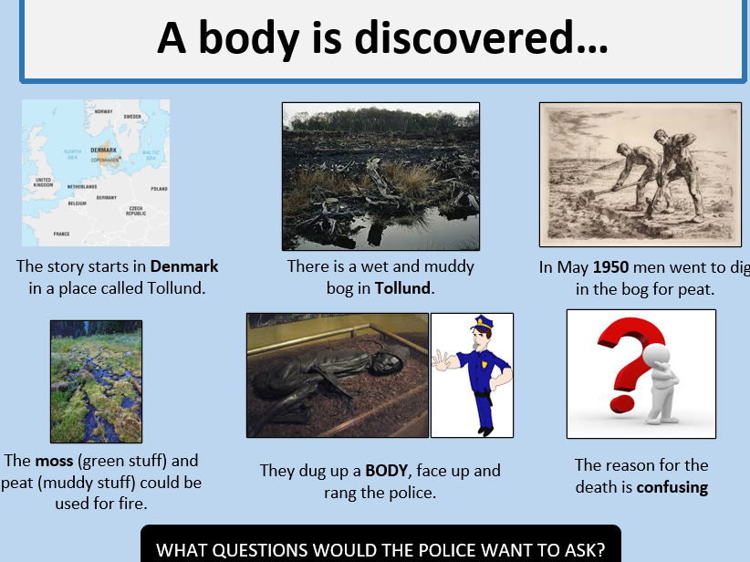 Tollund Man: Year 7 Introduction to History and Sources (4 Lessons)