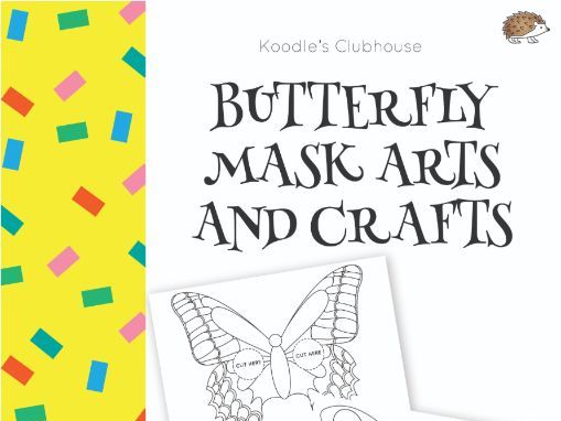 Butterfly mask arts and crafts